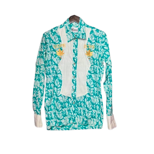 Dope Vintage Western Shirt (Small Long Sleeve)