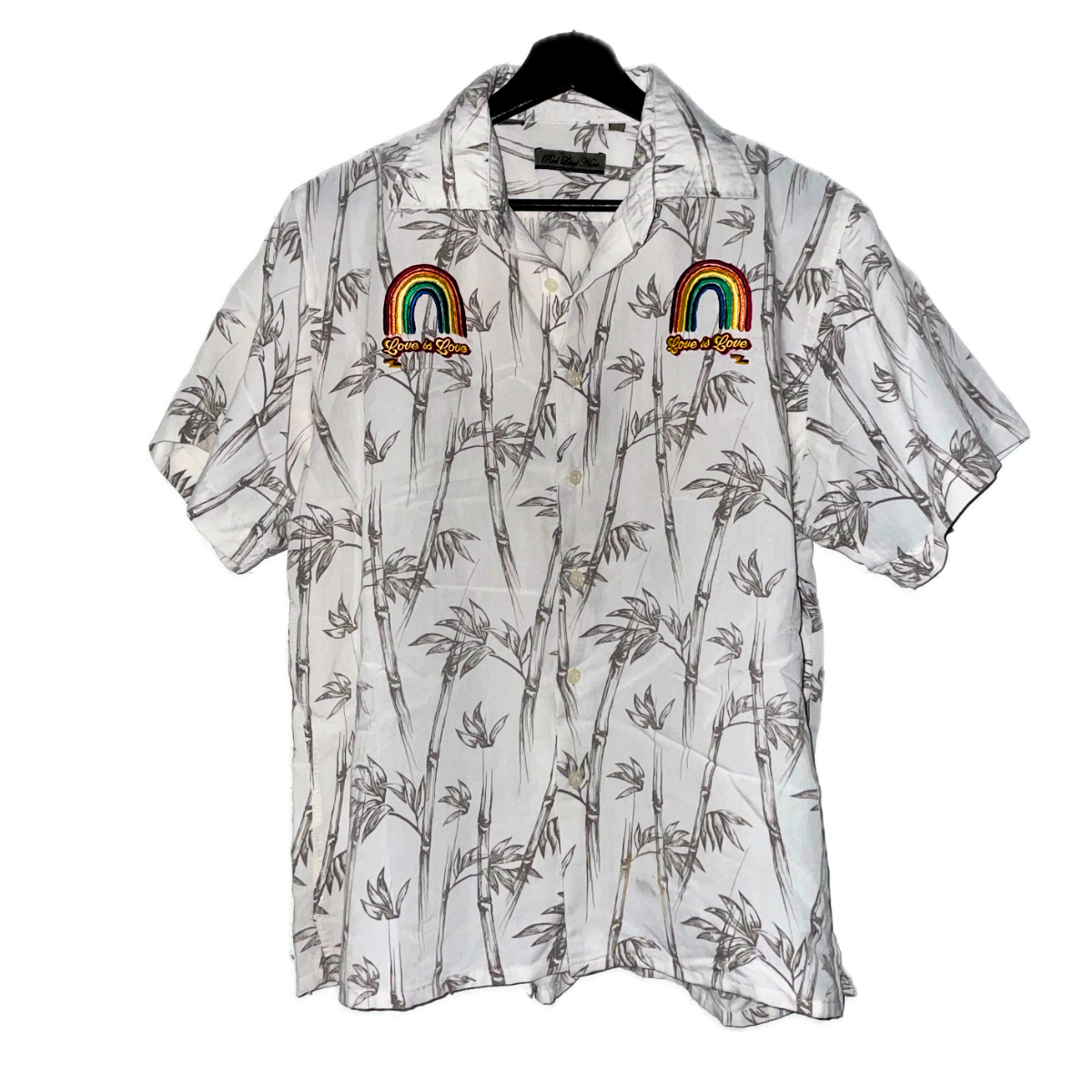 Vintage Love is Love Hawaiian Shirt (MED)