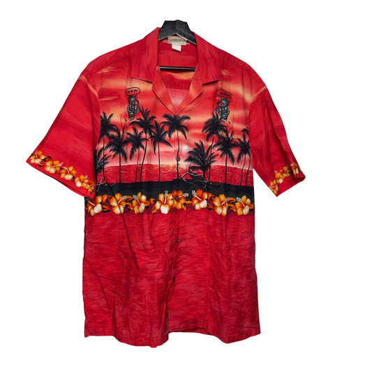 Vintage Possum Hawaiian Shirt (L)