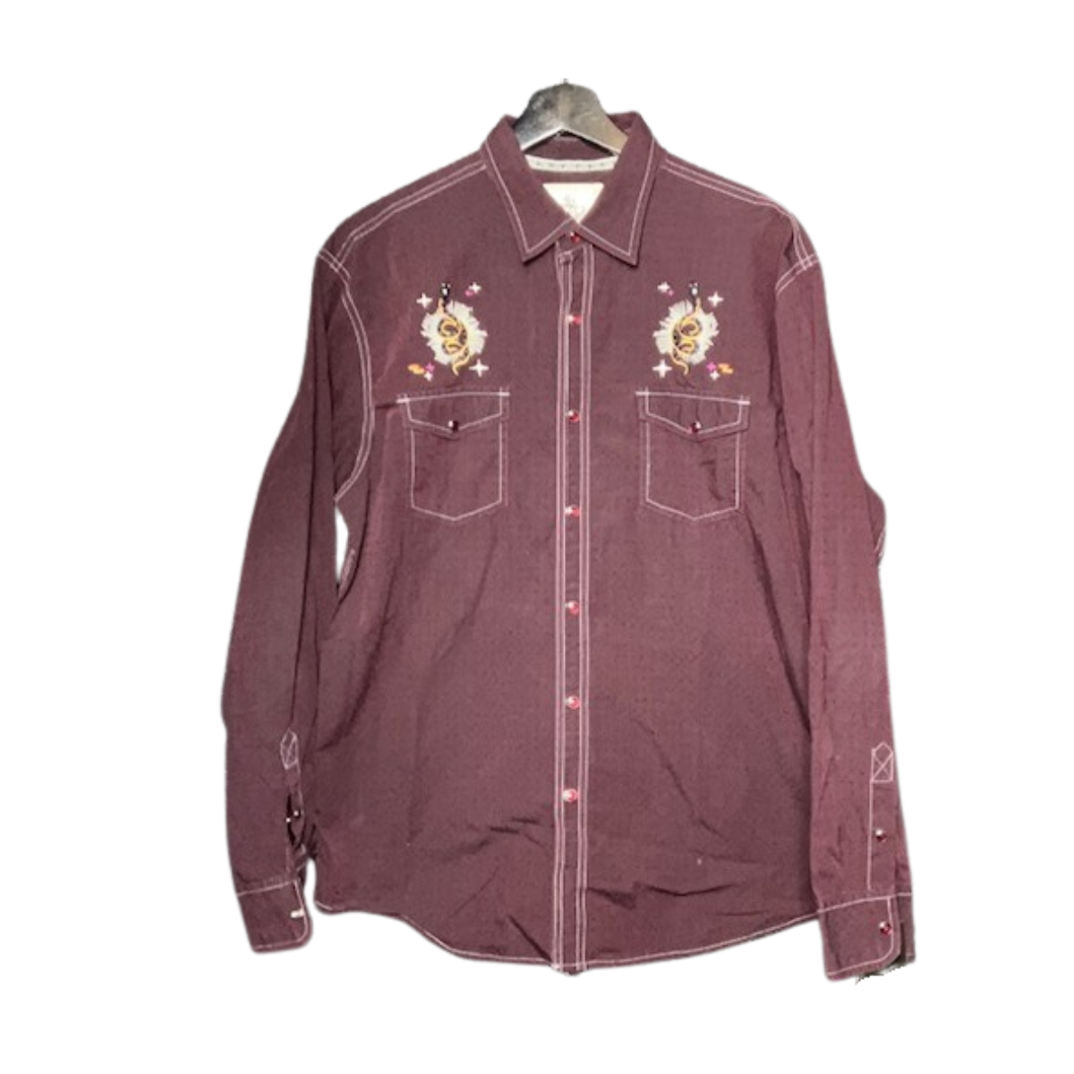 Snake Vintage Western Shirt (XL Long Sleeve)