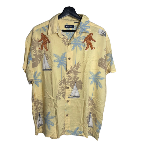 Vintage Sasquatch Hawaiian Shirt (LG)