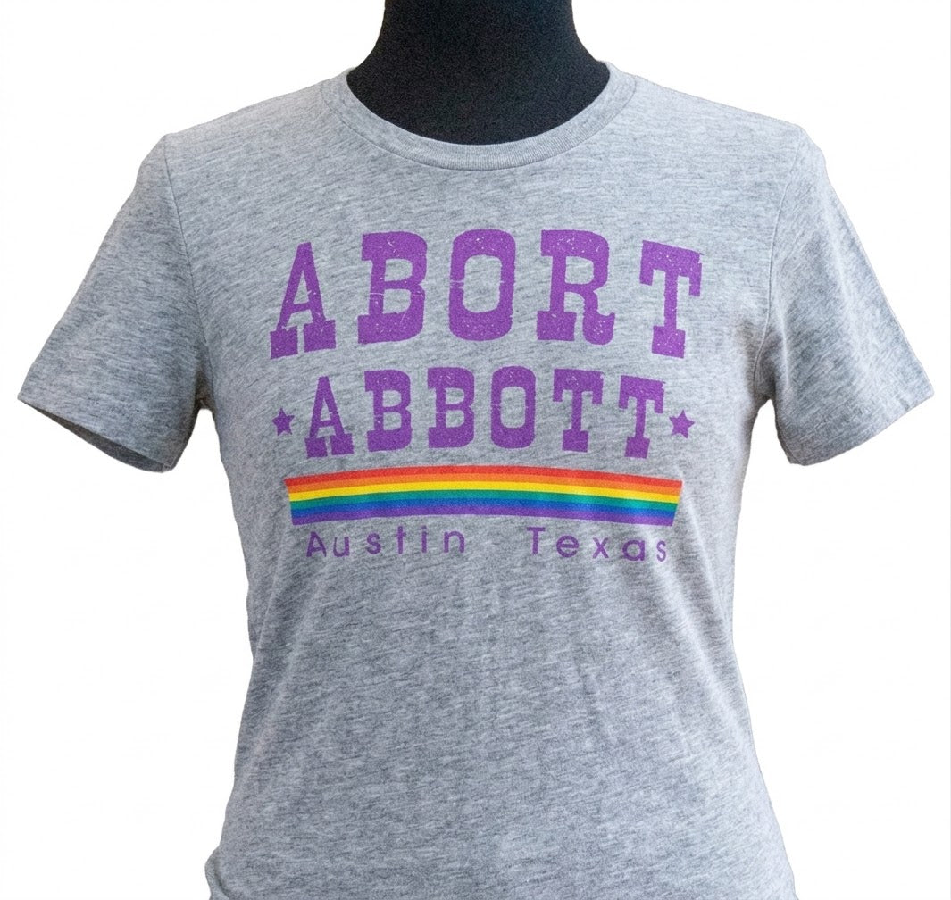 Abort Abbott Rainbow Tee