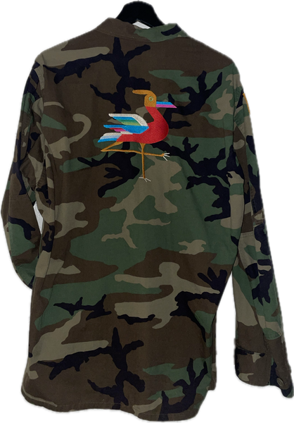 Desert Bird Long Sleeve Army Jacket (Large) – Triple Z Threadz