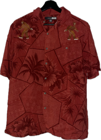 Vintage Sasquatch Hawaiian Shirt (MED)