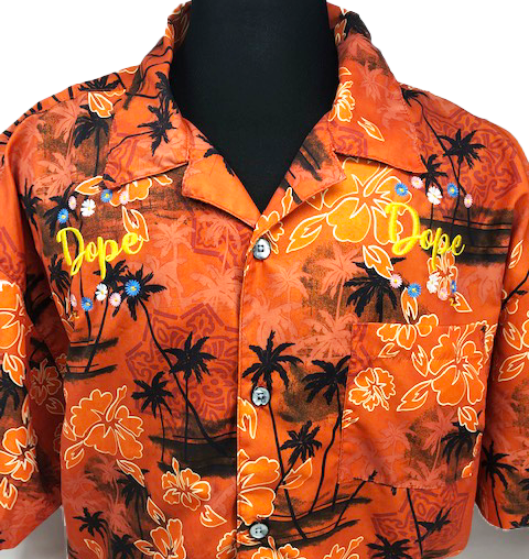 Vintage Dope Hawaiian Shirt (2X)