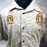 Vintage Love is Love Hawaiian Shirt (XL)