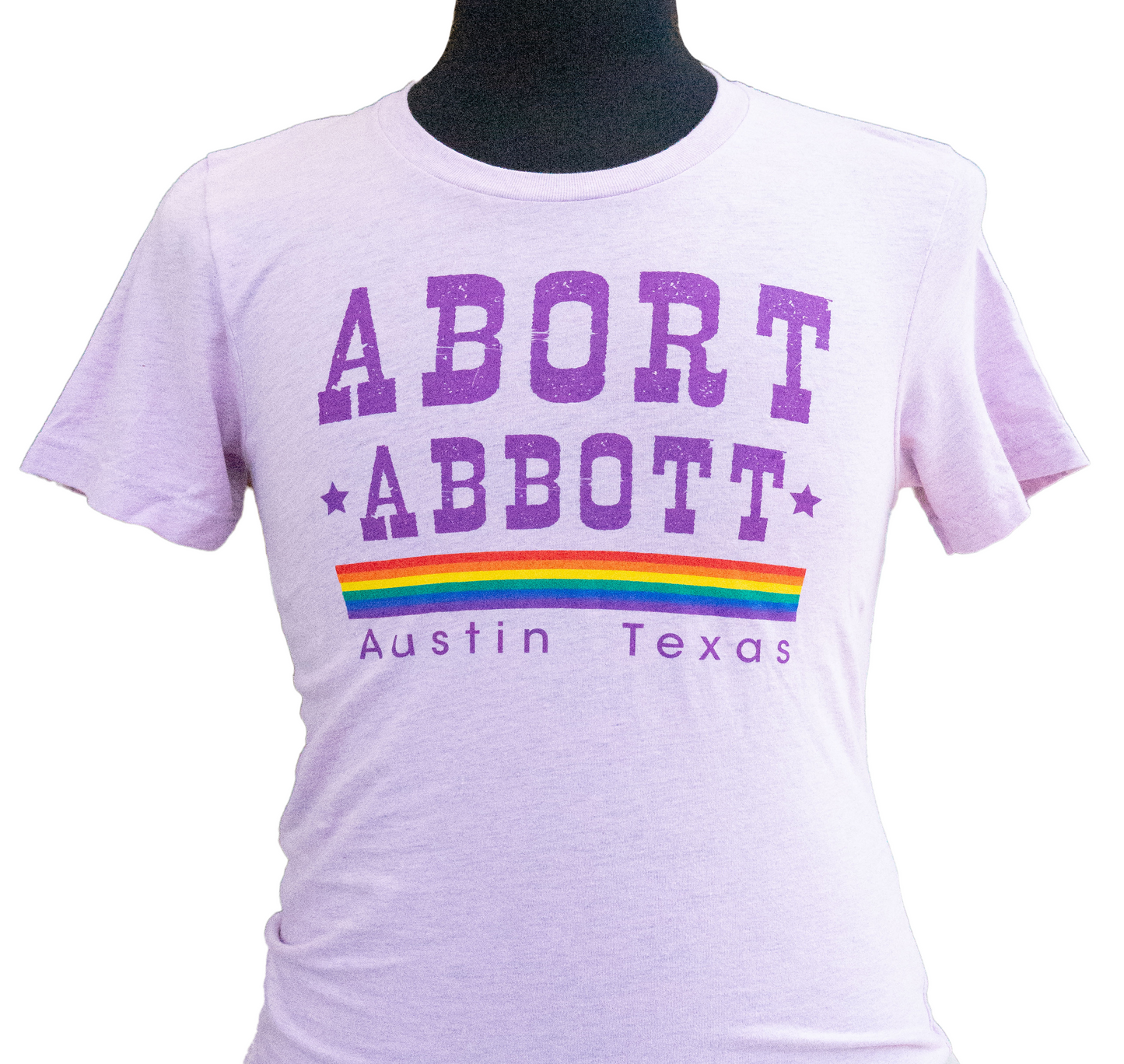 Abort Abbott Rainbow Tee